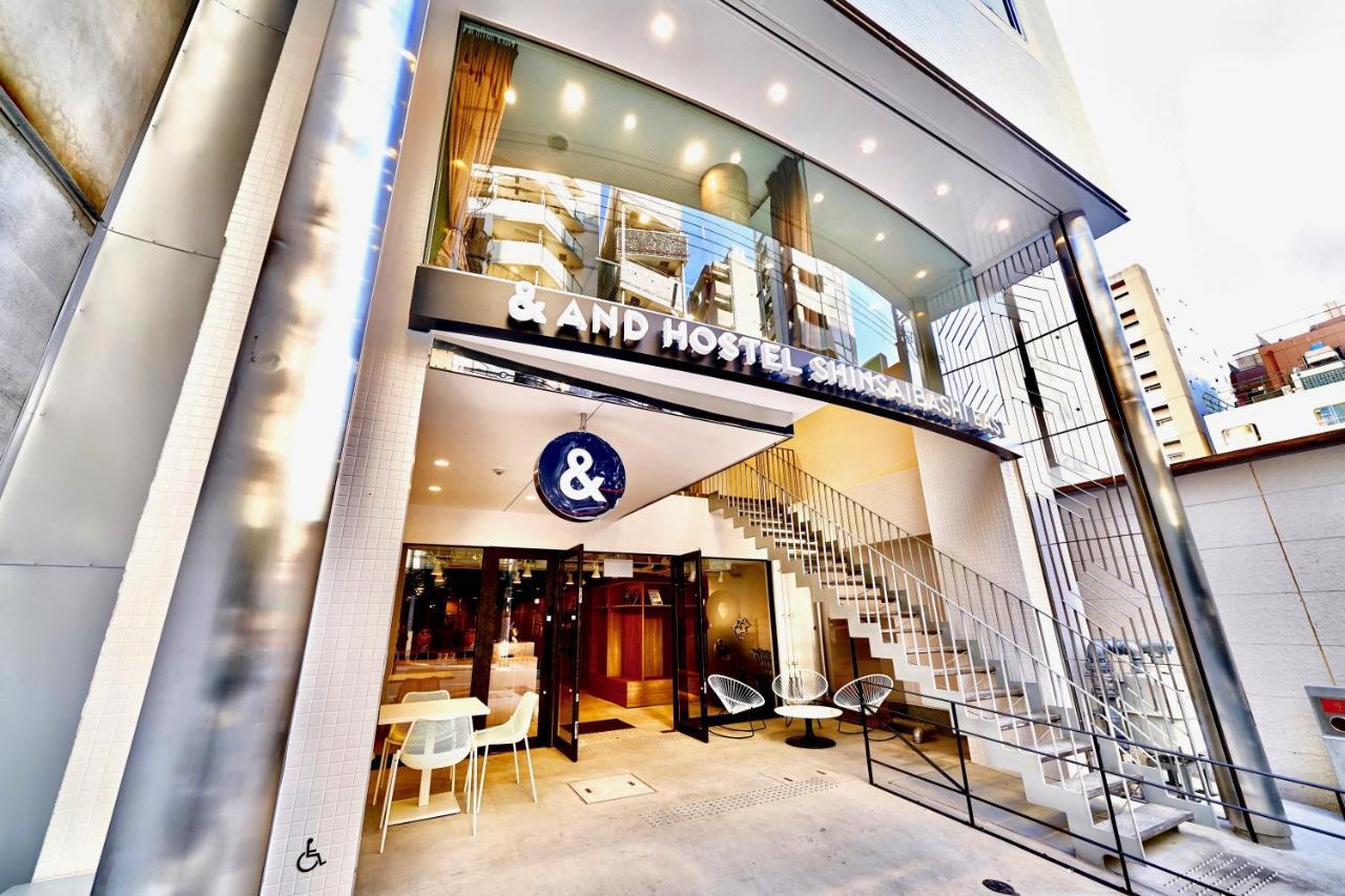 &And Hostel Shinsaibashi East 大阪市 エクステリア 写真